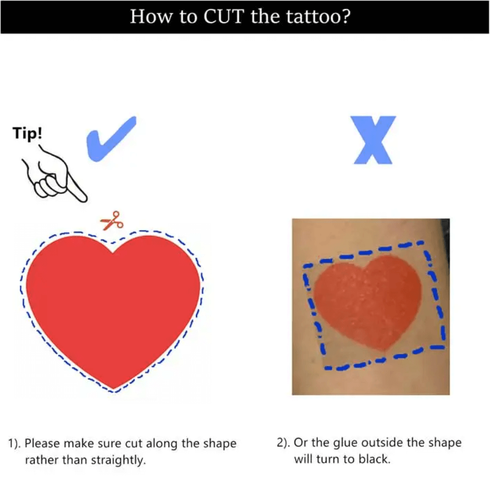 Customized Temporary Tattoo DIY | Tsuki