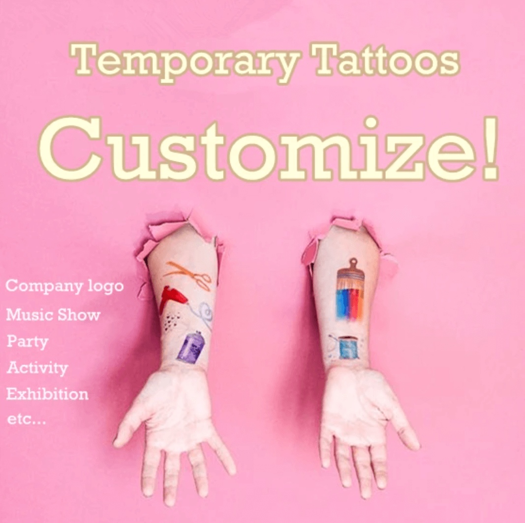 Customized Temporary Tattoo DIY | Tsuki